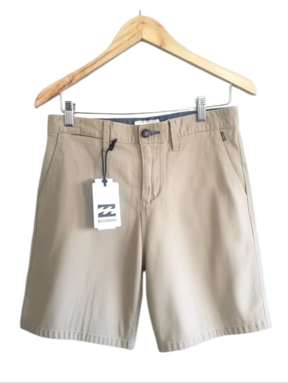 Billabong Khaki Shorts Men's  30 Classic Chino Preppy NWT